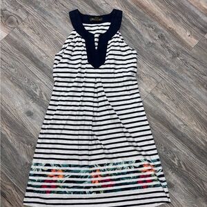 Tommy Bahama Breton Blooms Knit Shift Dress S